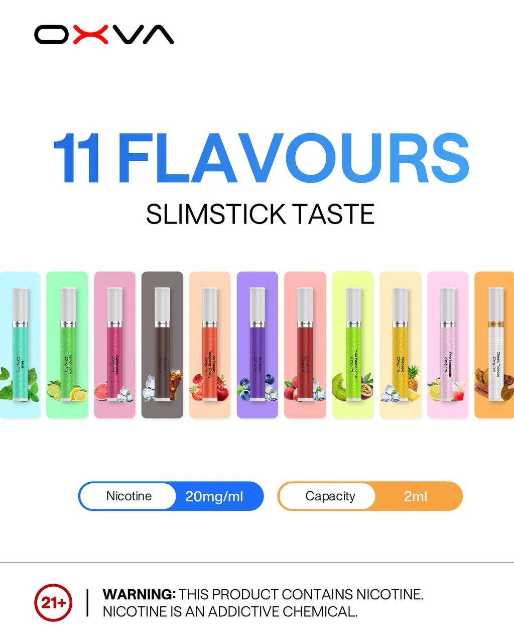 OXVA SLIMSTICK 預注油加熱棒電子煙拋棄式:圖片 18
