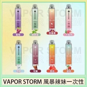 VAPOR STORM風暴辣妹一次性主機充電7500口（5%）