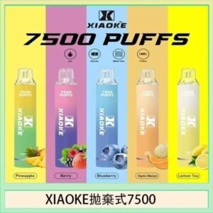 梟客XIAOKE一次性電子菸拋棄式7500口